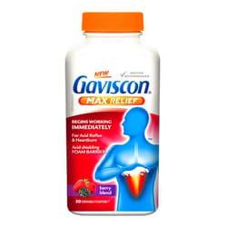 Gaviscon Max Berry Tablet, 50 Count