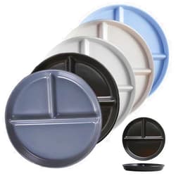 LRUUIDDE Portion Control Plate for Balanced Eating (5 Pack), 9