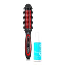 FHI Heat Stylus Thermal Styling Brush + The Knot UNwinder Detangling Spray