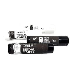 Generic Bridal Party Lip Balm | Gothic, Halloween Shower Favors | Welcome to my Cult