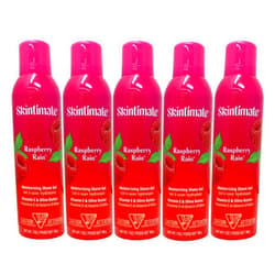 Skintimate Signature Scents Shave Gel, Raspberry Rain, 7 oz (Bundle of 5)