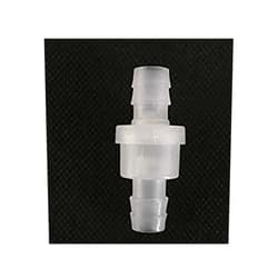 Huicouldtool 5Pcs 3mm-12mm Mini Plastic One Way Non Return Flow Back Check Valve for Oil Water Tube,10mm