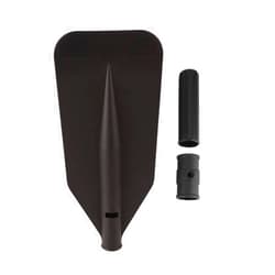 Joyzan Kayak Paddle Blade, Kayaking Canoe Floating Paddles Oar Small Boat Leaf Replacement Part Kit Inflatable Kayaks Paddle Handle Adjustable Lightweight Accessories Portable Dinghy Fishing with Screw Black