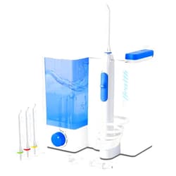 PyleHealth Dental Floss Water Flosser,UltraClean Floss Irrigation System,Waterpik,Bathroom Accessories,Adjustable Water Pressure,Lab Tested,Handheld Mouth Wash Irrigation System,Nozzle Attachme