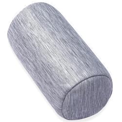 1 MIDDLE ONE Round Cylinder Bolster Pillow with Removable Cooling Cover, Tube Roll Cervical Pillow for Head, Neck, Back and Legs Support, 13