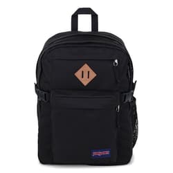 JanSport Main Campus Backpack - Travel or Work backpack w 15-Inch Laptop Sleeve and Dual Water Bottle Pockets, Black