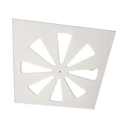 Teak Isle Adjustable Air Conditioning Vent Cover. Made in USA. Air Vent Deflector for Office Ceiling AC Vents.