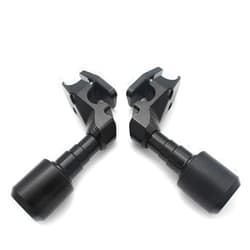 MISKYN for CFMOTO 450SR 450 SR 450SS Accessories Engine Protection Cover Frame Sliders Crash Pad Falling Protector Guard Engine (Color : Black)