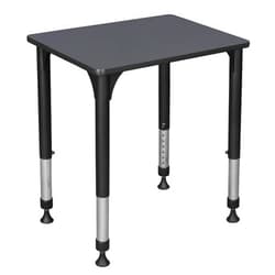 Regency Seating Regency Height Adjustable Rectangular School Student Desk, 18.5