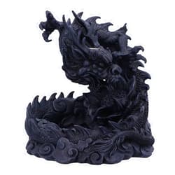 Nemesis Now Heilong Dragon Backflow Incense Burner, Black, 17.5cm
