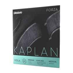 D'Addario Kaplan Forza Viola Strings - Full Set - K410 MM - Viola Strings - Medium Scale, Medium Tension