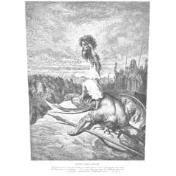 Generic David Slays Goliath by Gustave Dore