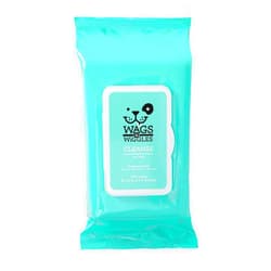 Wags & Wiggles Cleanse Hypoallergenic Wipes 100ct | Hypoallergenic Dog Wips 100 Count Package, Fragrance Free | Waterless Bathing to Keep Pets with Sensitive Skin Clean (FF22031)