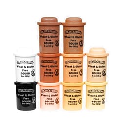 Colorations Wheat & Gluten Free Colors Like Me Dough - 10 Colors (5oz Each) | Non-Toxic, Play Dough, Bulk Set, Sensory Kit, Party Favors, Classroom Pack