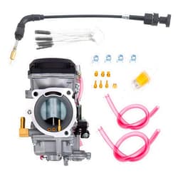 MINSTAR CV40 Carburetor with Choke Cable fits Harley Davidson Dyna Electra Glide Fatboy Softail Sportster 1200 XLH1200 Sportster 883 XL883 XLH883