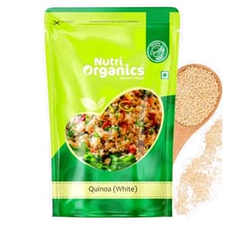 Generic Nutri-Orga.nics Premium Quinoa 1kg - Gluten Free Quinoa, Healthy Breakfast, Diet Food for Weight Loss