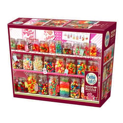Cobble Hill Puzzle Company Ltd. Cobble Hill 2000 Piece Puzzle - Candy Store - Sample Poster Included