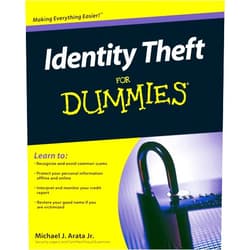Michael J. Arata Jr. Identity Theft For Dummies
