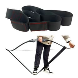 - QI HUO JU - Archery Bow Stringer Recurve Bow Stringer Tool to Install Bow String Easily - Ideal Longbow Traditional Bow Stringer for Archery Target Practice, Hunting Accessories