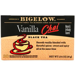 Bigelow Tea Bigelow B79593 Bigelow Special Blend Vanilla Chai Tea -6x20 Bag