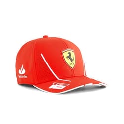 PUMA Scuderia Ferrari 2024 Charles Leclerc Cap Burnt Red - Size: One Size Fits Most