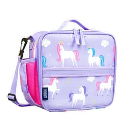 Wildkin ECO rPET Next Gen Lunch Box for Boys and Girls - Durable Exterior and Insulated Interior with Multiple Carrying Options, Keep Your Food Fresh for School & Travel Lunch Box - Unicorn