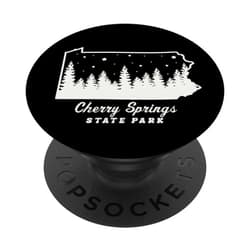 Cherry Springs Stargazing and Astronomy Cherry Springs State Park Pennsylvania Stargazing Stars PopSockets Swappable PopGrip