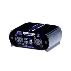 ART Splitcom Pro 2 Way Microphone Splitter and Combiner, Monitor