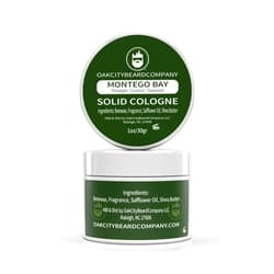 Oak City Beard Company - Montego Bay - Solid Cologne - 1 Ounce - Pineapple - Coconut - Teakwood