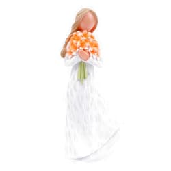 BUTITNOW Guardian Angel Figurine, Sculpted Hand-Painted Figure, Warm Embrace, Encouragement Gift to Show Love, Sympathy, Gratitude, Friendship or Blessing