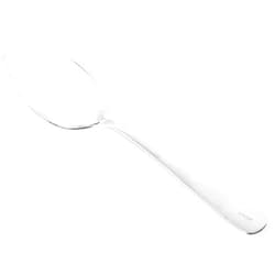 Mercer Culinary 18-8 Stainless Steel Plating Spoon with Solid Bowl, 9 Inch,Silver