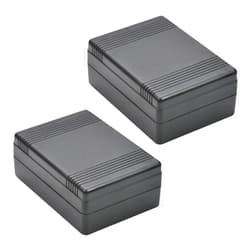 Heyiarbeit ABS Plastic Dustproof Junction Box Junction Project Box Enclosure Circuit Board Small Box 3.54