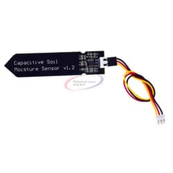 Reland Sun 5PCS/LOT Capacitive Analog Soil Moisture Sensor, 3.3~5.5V Corrosion Resistant with Gravity 3-Pin Interface for Arduino Raspberry