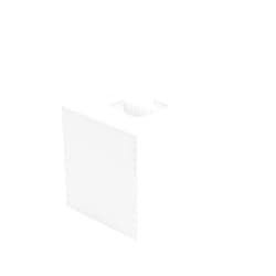 FEMELI Tissue Box Cover,Square Acrylic Tissues Paper Holder for Bathroom Bedroom Office,White