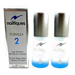 Nailtiques Nail Protein Formula 2, 0.5-Ounce Bottles (Pack of 2)