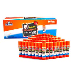 Elmer's All Purpose School Glue Sticks, Washable, 7 Grams, 60 Count