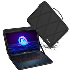 Smatree Hard EVA Protective Sleeve Case Compatible for 16 inch MSI CreatorPro 16 AI Studio - A1V Laptop, for 16 inch MSI Creator 16 AI Studio - A1V Laptop,Slim and Anti-Shock Case Notebook Bag(X8287)