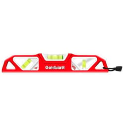 Goldblatt Aluminum Die-Cast Magnetic Torpedo Level, 10 in.
