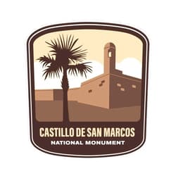 Vagabond Heart Castillo De San Marcos National Monument Vinyl Sticker