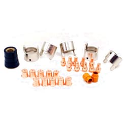 PLAXCON Plasma Electrode Tip PR0063 PD0088-11 for Eastwood Versa-Cut 60amp Cutter CB70 Torch Consumables 28pcs