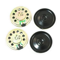 Sourcing map uxcell Replacement 30mm Internal Magnet Mini DVD EVD Speaker 0.5W 8 Ohm 4Pcs
