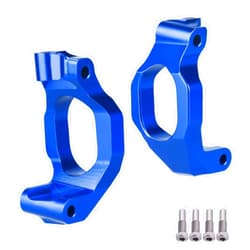 Hobbypark Aluminum Caster Blocks C-hubs for Traxxas Maxx WideMaxx Upgrades, Compatible with V1 or V2 Maxx, Replace 8932