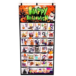 HOWAF Fabric Halloween Advent Calendar (Countdown to Halloween), 31 Days Mystery Happy Halloween Countdown Calendar with 31 Pockets for Halloween Party Holiday Home Wall Decoration