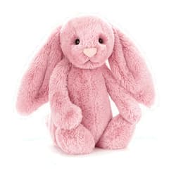 Jellycat Bashful Tulip Pink Bunny Stuffed Animal, Medium 12 inches - Rabbit and Bunny Plush Toy - Classic Children's Gift