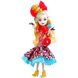 Mattel Ever After High Way Too Wonderland Apple White Doll