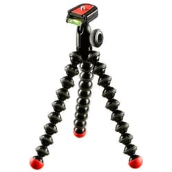 JOBY GorillaPod Action Video Tripod (Black and Red)- A Strong, Flexible, Lightweight Tripod for GoPro HERO6 Black, GoPro HERO5 Black, GoPro HERO5 Session, Contour and Sony Action Cam
