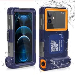 UrbanX Professional [15m/50ft] Swimming Diving Surfing Snorkeling Photo Video Waterproof Protective UnderWater Case for Samsung Galaxy Note7 (USA) And all Phones Up to 6.9 Inch LCD with Lanyard