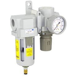 PneumaticPlus SAU420-N04DG Compressed Air Filter Regulator Combo 1/2