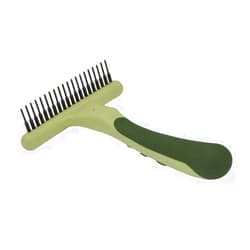 Coastal Pet Safari Single Row Undercoat Rake - Gentle Dematting and Deshedding Tool for Dogs, Pet Grooming Comb