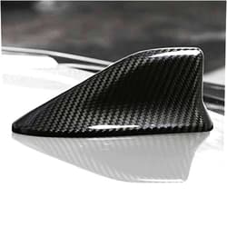 HOTRIMWORLD Carbon Fiber Auto Roof Shark Fin Antenna Cover Trim for Toyota 86 Scion FR-S GT86 2012-2019
